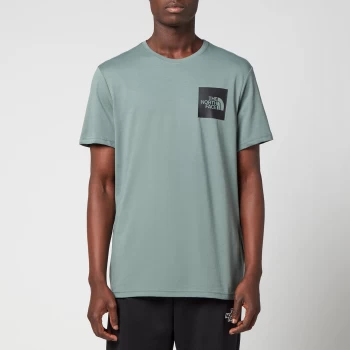 Image of The North Face Mens Fine T-Shirt - Balsam Green - M