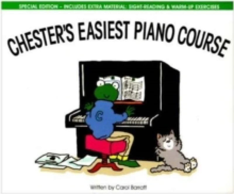 Image of Chesters Easiest Piano Course by Carol Barratt Paperback