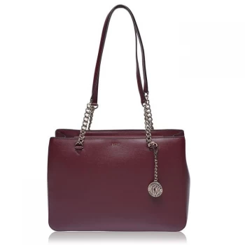 Image of DKNY Sutton Chain Shopper - BLOOD RED XOD