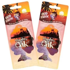 Image of Mighty Oak Oud Exotic Car Air Freshener (Case Of 12)