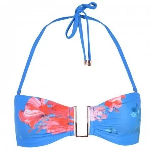 Image of Ted Baker Womens Raspberry Ripple Bandeau - Blue