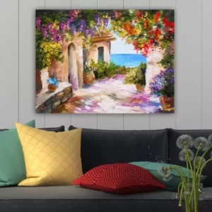 Image of 287446373_70100 Multicolor Decorative Canvas Painting