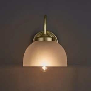 Image of Grantchester Brass Effect Single Wall Light