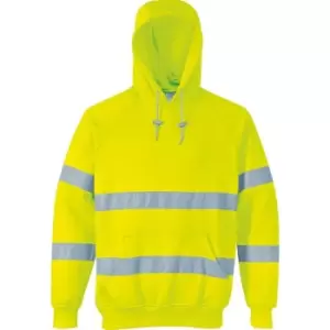 Image of Portwest B304ORR4XL - sz Hi-Vis Hooded Sweatshirt - Orange