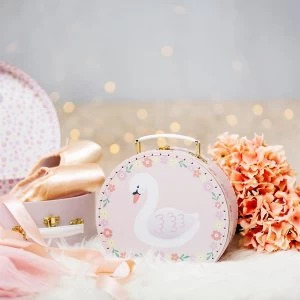 Image of Sass & Belle Freya Swan Set of 2 Suitcases