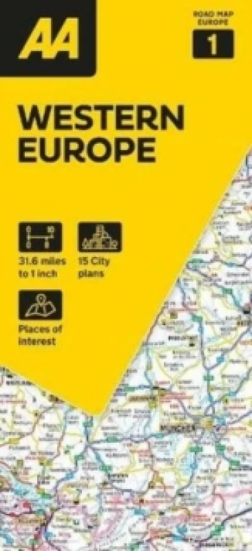 Image of Road Map Western Europe 1 Books