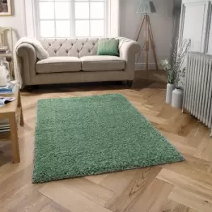 Image of Serene Sage Green 200cm x 285cm Rectangle - Green