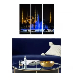 Image of MDF315856331 Multicolor Decorative MDF Painting (3 Pieces)