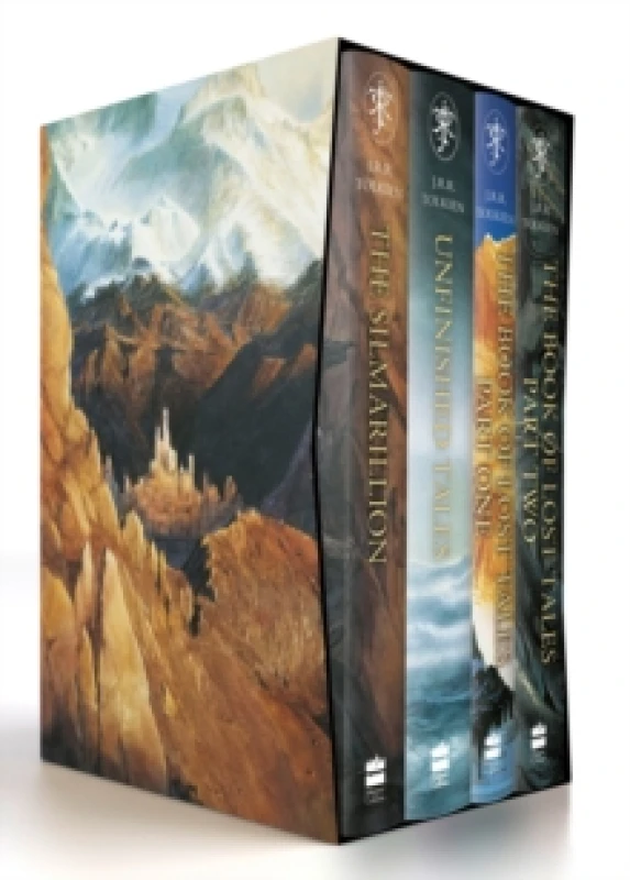 Image of The History of Middle-earth (Boxed Set 1) : The Silmarillion, Unfinished Tales, the Book of Lost Tales, Part One & Part Two Multiple-component retail