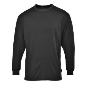 Image of Base Layer Thermal Top Long Sleeve Black M