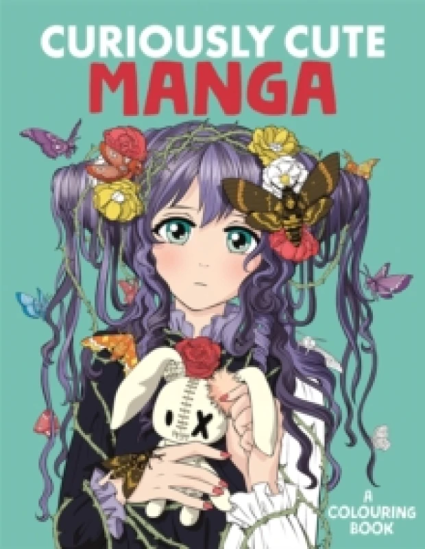 Image of Curiously Cute Manga : A Colouring Book Paperback / softback