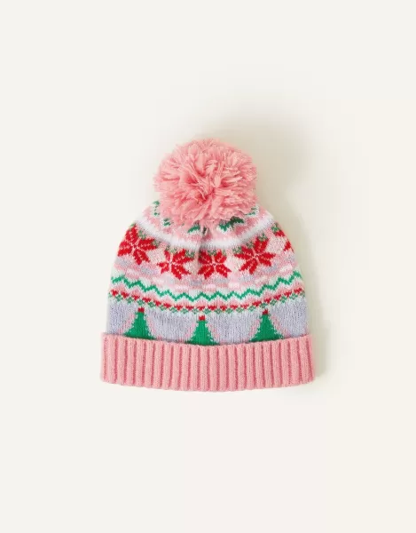 Image of Christmas Fair Isle Beanie Hat