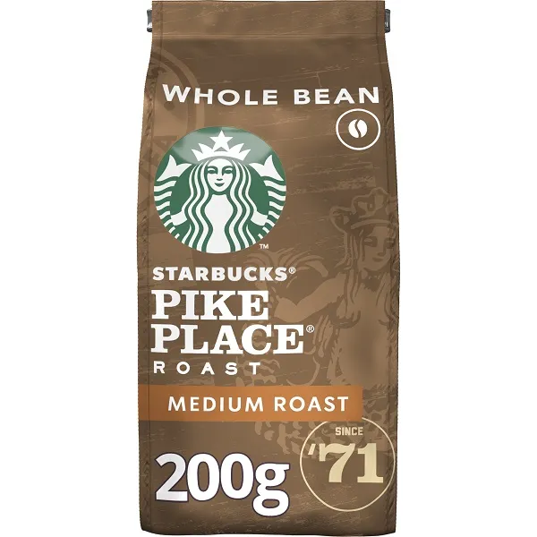 Image of Starbucks Pike Place Medium Roast Beans Coffee 200g