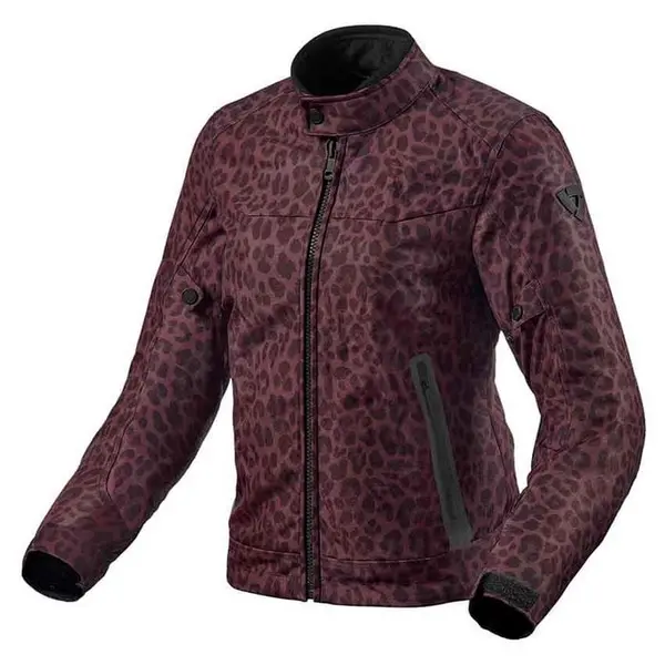 Image of REV'IT! Shade H2O Jacket Lady Leopard Red Size S