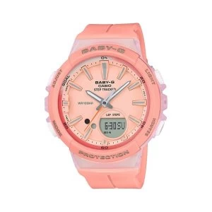 Image of Casio BABY-G Step Tracker Series Analog-Digital Watch BGS-100-4A - Pink
