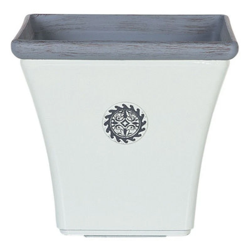 Image of Beliani Plant Pot Elateia 32cm White