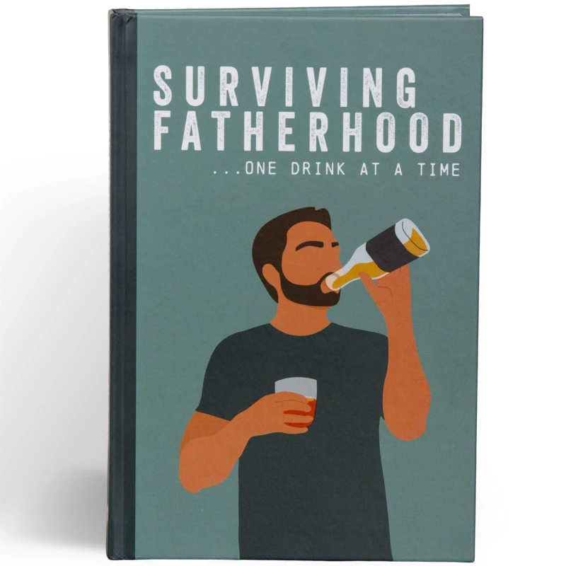 Image of Boxer Gifts Surviving Fatherhood One Drink at a Time Book Multi male