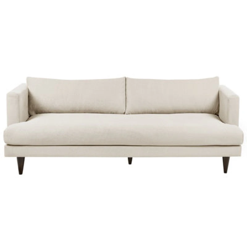 Image of Beliani Sofa 3 Seater Jarpen Fabric Light Beige