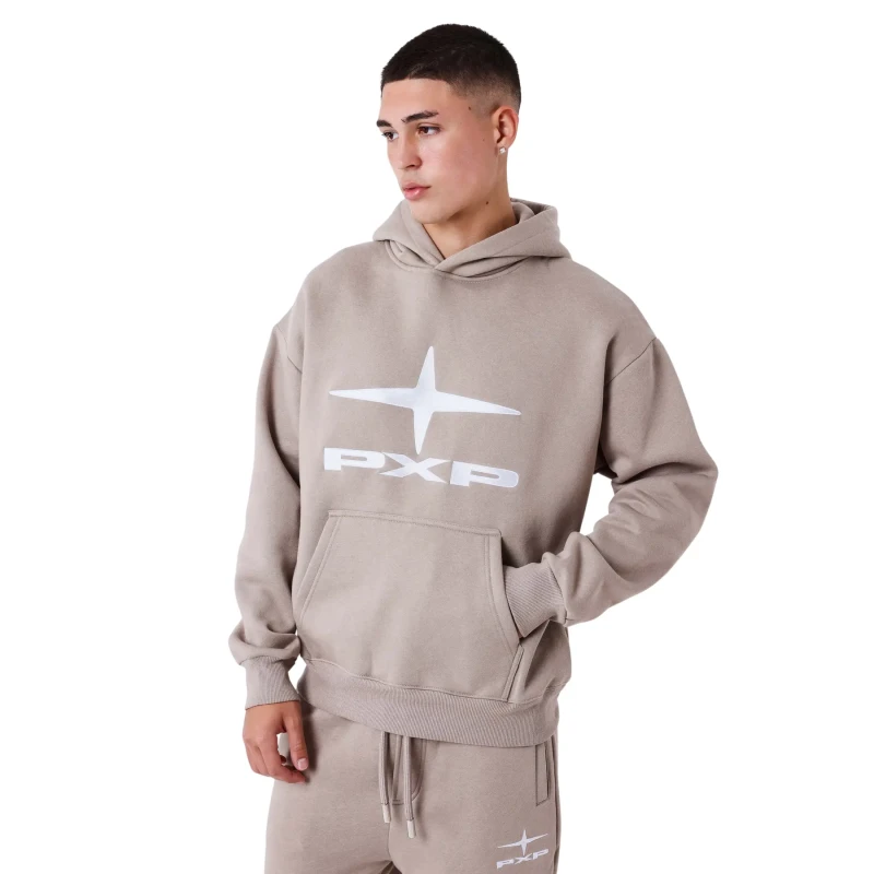 Image of Project X Paris Basic hoodie Project X Paris Polaris Gris Male 2XL