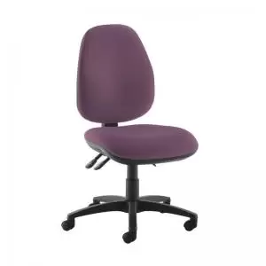 Image of Jota high back operator chair with no arms - Bridgetown Purple