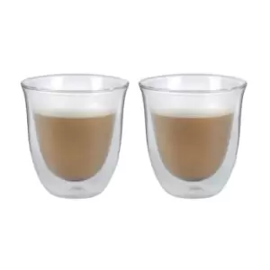 Image of La Cafetiere LaCaf 2Pk DblW CappGls41 - Clear