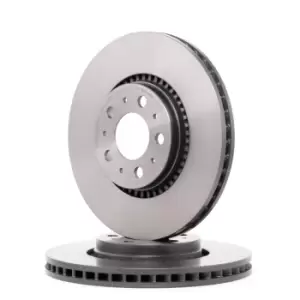 Image of PAIR PAINTED BREMBO BRAKE DISCS 09.9130.11