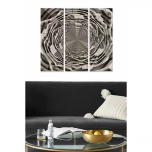 Image of MDF116480806 Multicolor Decorative MDF Painting (3 Pieces)