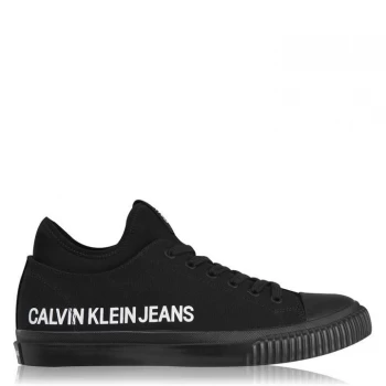 Image of Calvin Klein Jeans Icarus Lace Trainers - Black