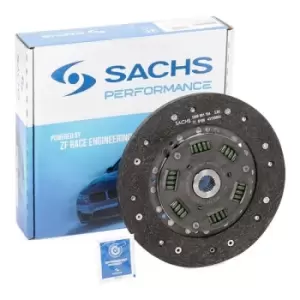 Image of SACHS PERFORMANCE Clutch Plate 881861 999878 Clutch Disc VW,AUDI,FORD,Golf IV Schragheck (1J1),Golf V Schragheck (1K1),POLO (9N_),TOURAN (1T1, 1T2)