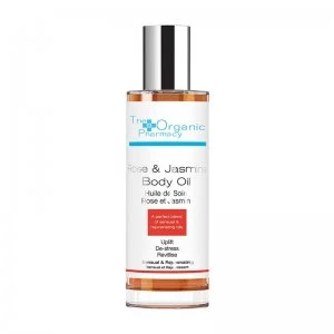 Image of The Organic Pharmacy Rose & Jasmine Body Oil 100ml