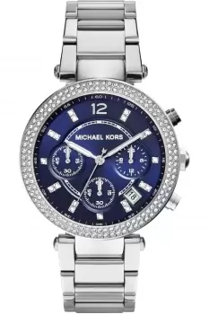 Image of Ladies Michael Kors Parker Chronograph Watch MK6117