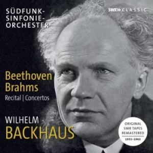 Image of Wilhelm Backhaus Beethoven/Brahms by Wilhelm Backhaus CD Album