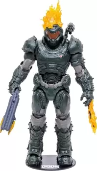 Image of McFarlane Doom Eternal Slayer White Armour Action Figure