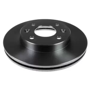 Image of Blue Print Pair of Internally Vented Painted Brake Disc Rotor ADN143113 FRONT