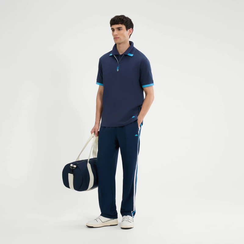 Image of Ellesse Mens Kelvias Polo in Navy Size: Large Navy Male L