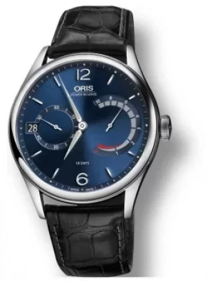 Image of ORIS Artelier Calibre 111 Black Leather Strap 01 111 7700 Watch