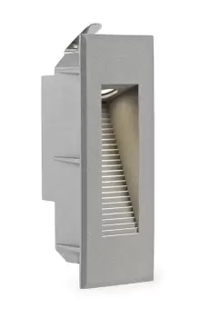 Image of Micenas Effect LED 1 Light Outdoor Wall Light Grey IP65