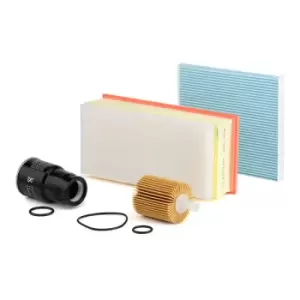 Image of MAPCO Filter Set 68917 VW,AUDI,SKODA,Golf VII Schragheck (5G1, BQ1, BE1, BE2),Passat Variant (3G5, CB5),Golf VII Variant (BA5, BV5)