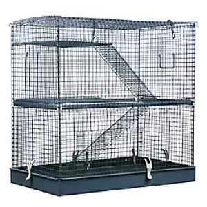 Image of PawHut Reptile Cage Grey 445mm x 715mm x 690 mm