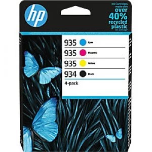 Image of HP 934 Black And 935 Tri Colour Ink Cartridge