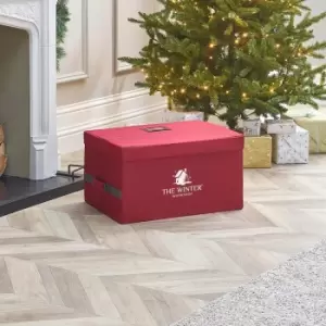 Image of The Winter Workshop - Small Christmas Ornament Storage Chest