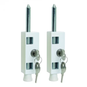 Image of Sterling Multi Purpose Wood and Plastic Door Bolt Twin Pack