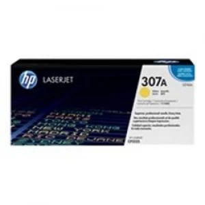 Image of HP 307A Yellow Laser Toner Ink Cartridge
