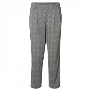 Image of Noisy May Isla Pants - Blck/Wht Checks