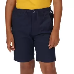 Image of Regatta Boys Alber Sustainable Cotton Summer Shorts 5-6 Years - Waist 55-57cm (Height 110-116cm)