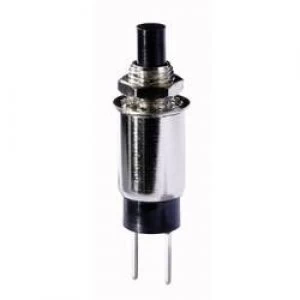 Image of Pushbutton switch 120 V AC 28 Vdc 1 A 1 x OnOff Knitter Switch
