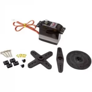 Image of Bluebird Standard servo BMS-660MG+HS Analogue servo Gear box material: Metal Connector system: JR