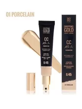 Image of Dripping Gold CC Cream SPF45, Shade 1, Women