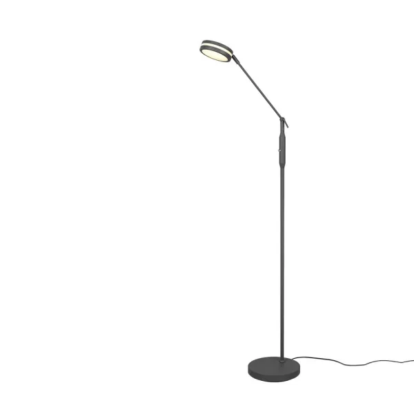 Image of Franklin Modern Task Floor Lamp Anthracite 2700-3200-4000K