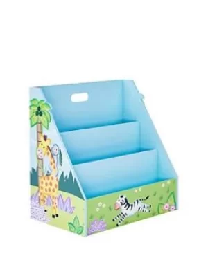 Image of Teamson Kids Fantasy Fields Toddler Bookshelf, Blue